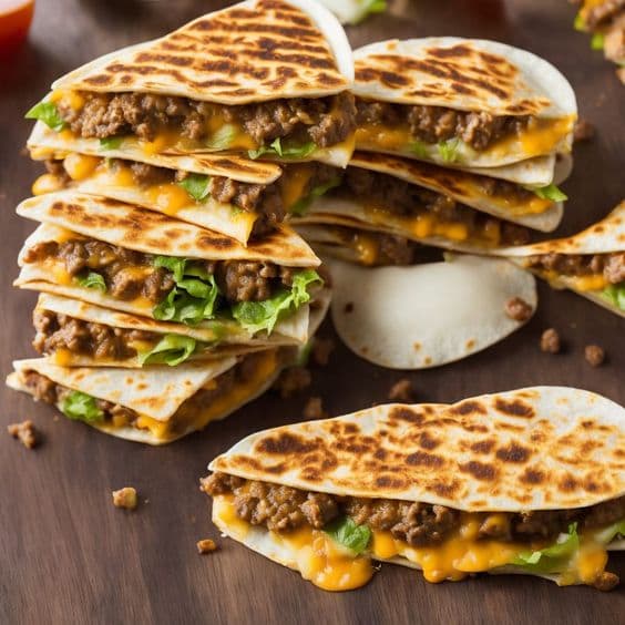 Quesadillas au Fromage