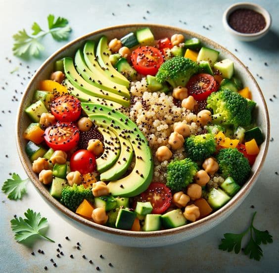 Salade de Quinoa aux Légumes