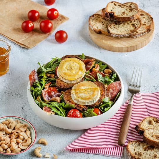 Salade de Chèvre Chaud